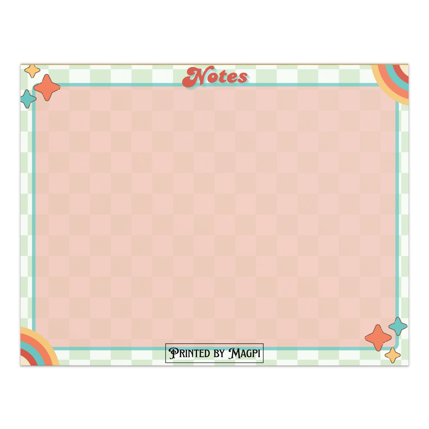 Groovy | 11" x 8.5" | Notepad