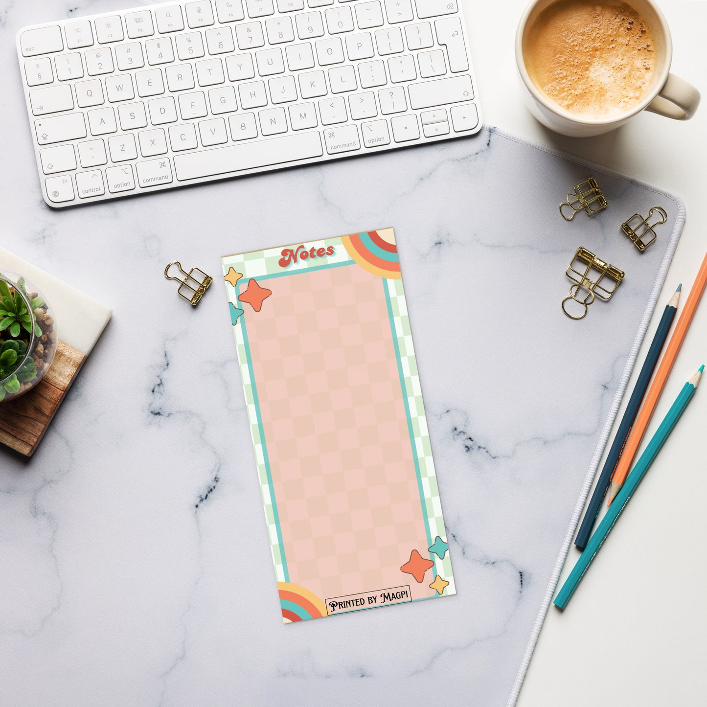 Groovy | 4.25" x 9" | Notepad