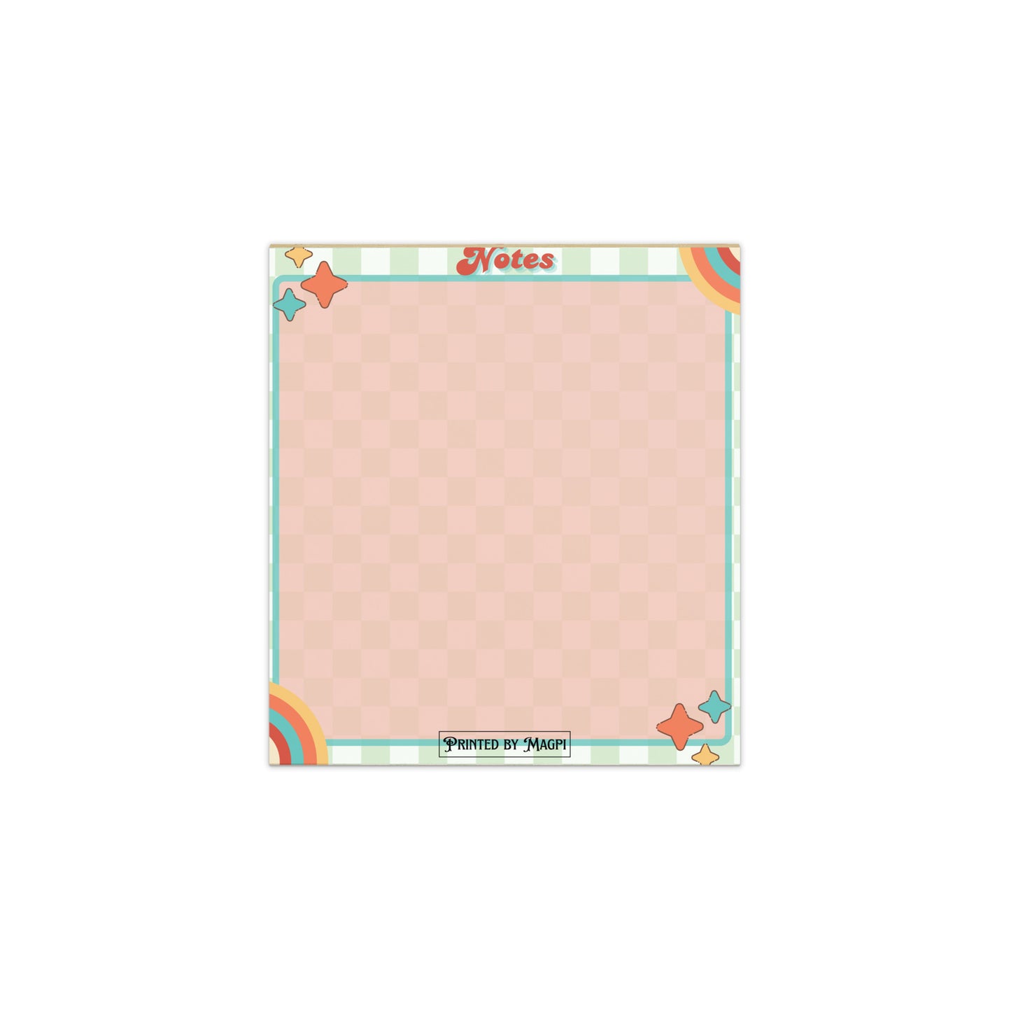 Groovy | 5.5" x 6" | Notepad